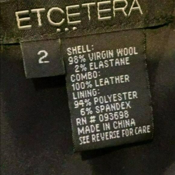 MSRP $238 Etcetera Black Dress Women's Size 2 - Picture 10 of 10